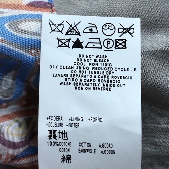 See by Chloe Womens 8 Silk Mini Skirt Multicolor Back Zipper Front Pockets - Picture 8 of 9